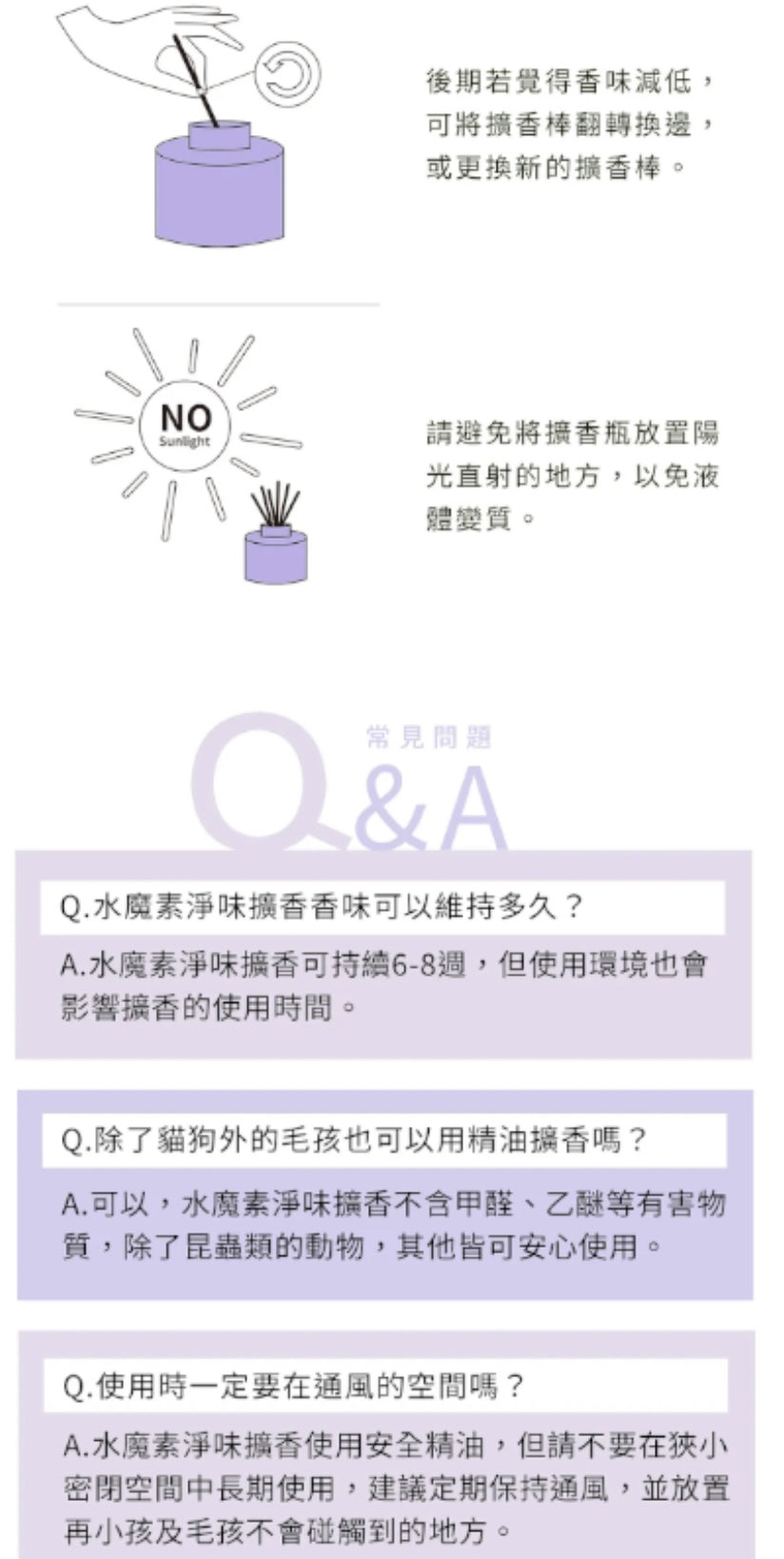 水魔素淨化精油擴香【薰衣草/小蒼蘭】180ML
